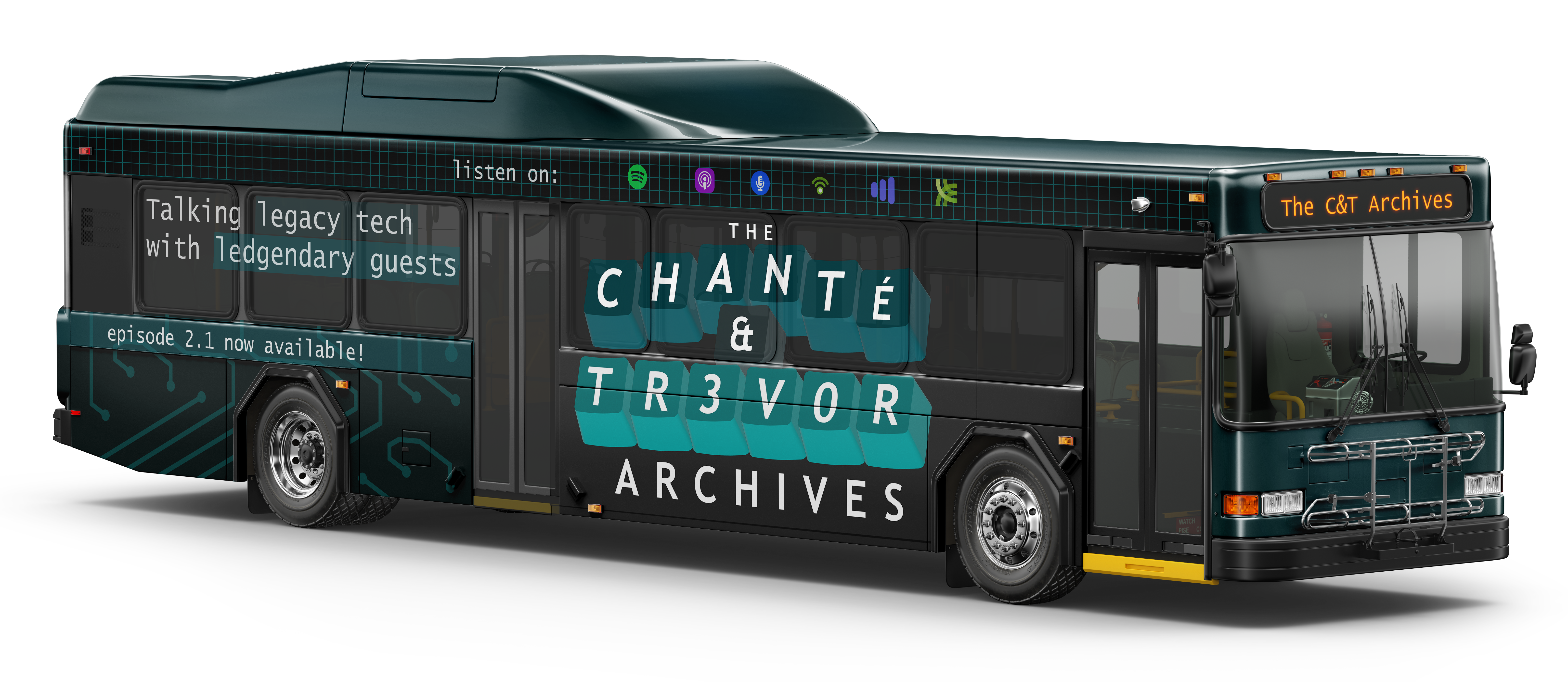 bus branding mockup